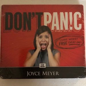 Joyce Meyer Unopened 4-Disk Set- “Don’t Panic”